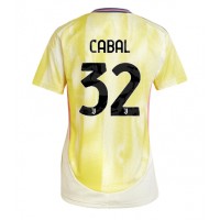 Fotbalové Dres Juventus Juan Cabal #32 Dámské Venkovní 2024-25 Krátký Rukáv